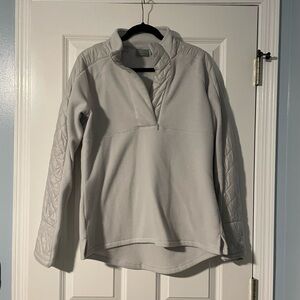 Athleta Fleece/Puffer Half Zip Pullover - L
